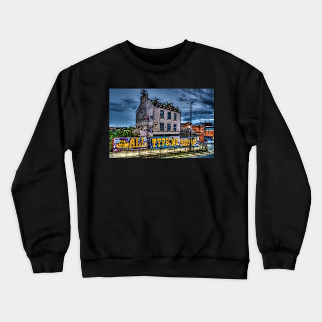 Urban Graffiti Crewneck Sweatshirt by axp7884